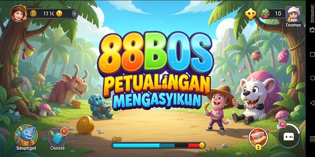Screenshot gameplay dari 88BOS menampilkan aksi seru dan grafis menawan.