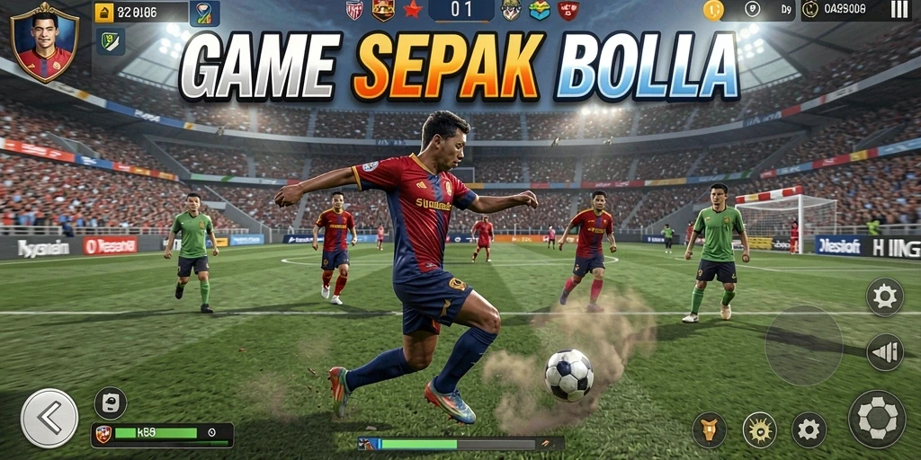 Tampilan gameplay D06 yang menegangkan dan seru.