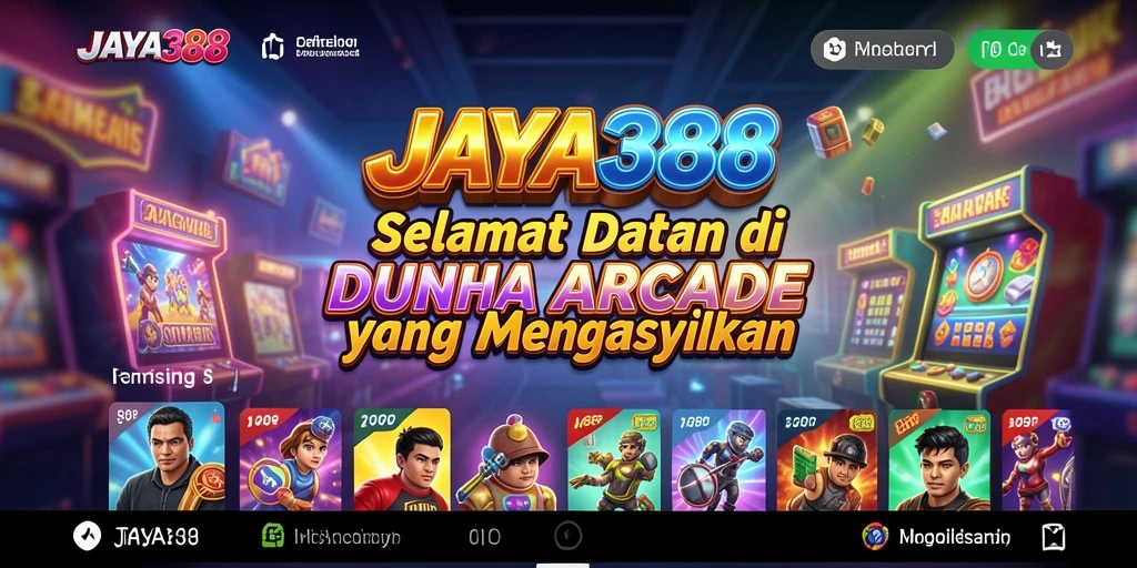 Screenshot gameplay JAYA388 yang menunjukkan aksi seru dalam permainan arcade.
