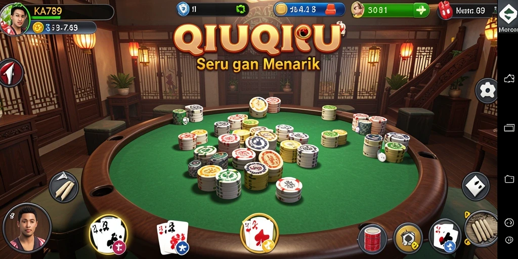 Tampilan gameplay QiuQiu yang menegangkan dan menarik di KA789.