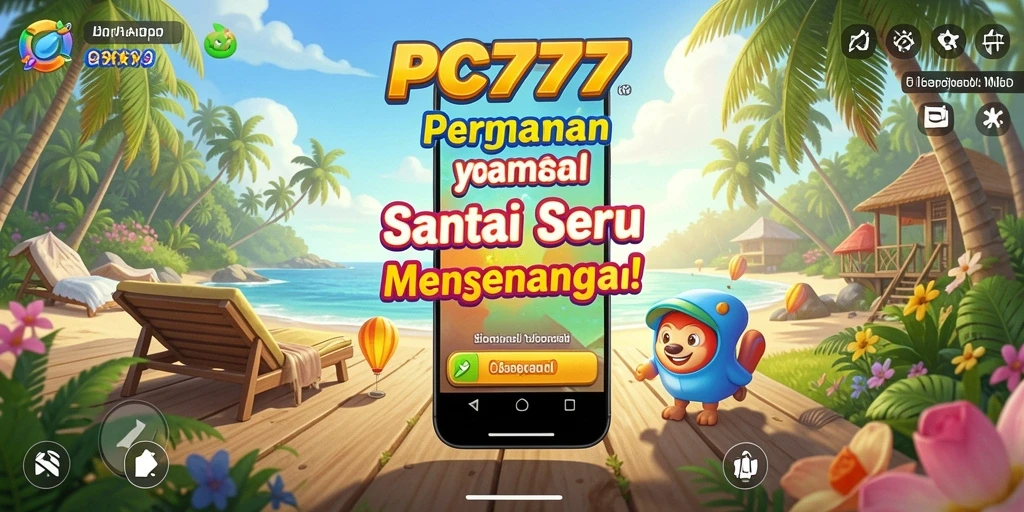 Tampak aksi seru dalam gameplay PC777 yang santai.