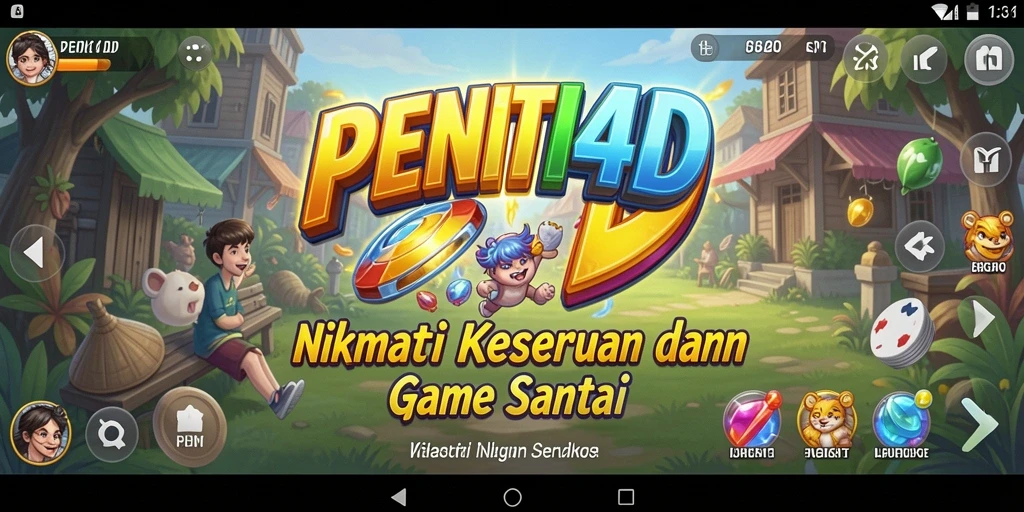 Screenshot gameplay PENITI4D yang menampilkan suasana mengasyikkan.