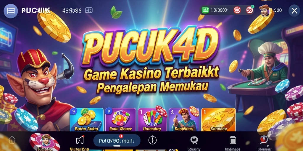 Gameplay PUCUK4D yang menarik dan mengasyikkan di dunia Kasino.