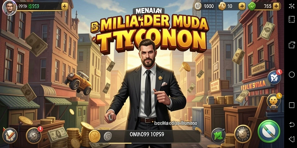 Tampilan gameplay <strong>S9S9</strong> yang menyenangkan dan penuh strategi di dunia Tycoon.