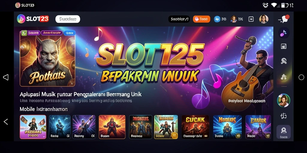 Gameplay SLOT123 dengan irama yang menarik dan penuh warna.