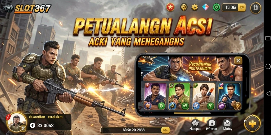 Tangkapan layar menampilkan aksi mendebarkan dari gameplay SLOT367.
