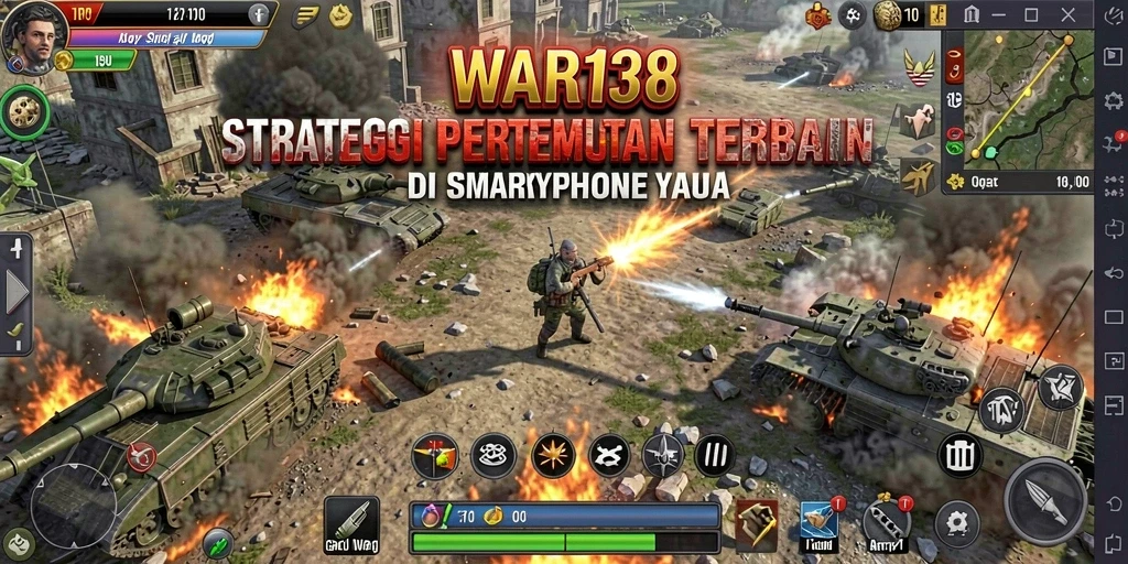 Tampilan gagah dalam pertempuran strategis SLG.